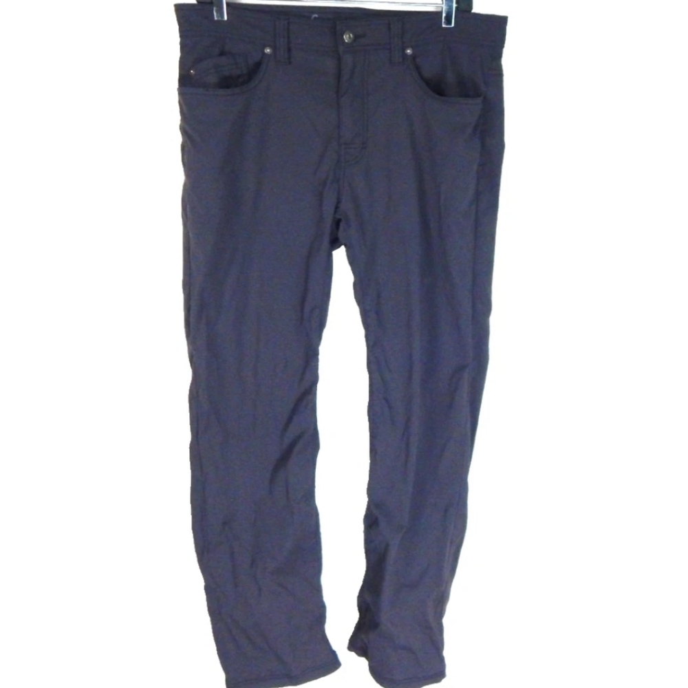 Prana Brion Slim Fit Pants Gray